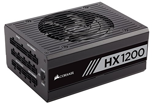 Corsair HX1200 1200 W 80+ Platinum PSU - Black