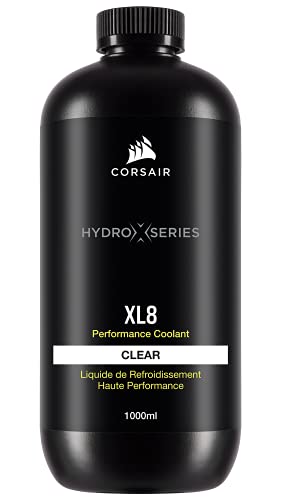 CORSAIR Hydro X Series, XL8, Performance Coolant, 1L, Clear