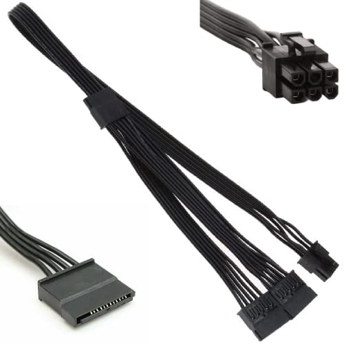 Corsair SATA Power Supply Cable Adapter - Compatible with Multiple PSUs
