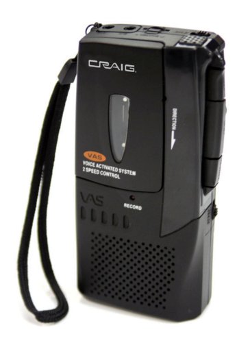 Craig Micro Cassette Voice Recorder