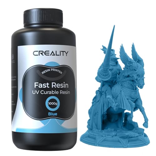 Creality 3D Printer Resin - High-Speed, Low Odor, and Precision Blue Resin