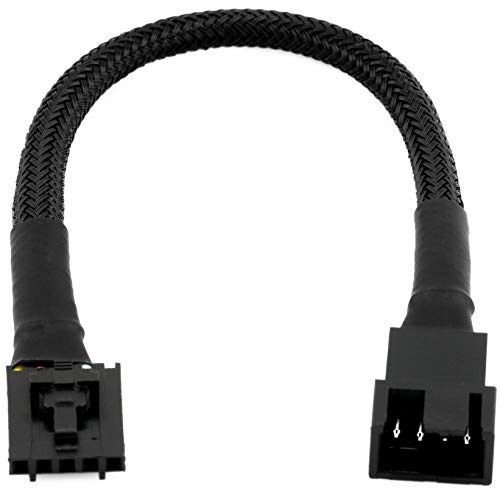 CRJ Latching 5-Pin Female PWM PC Fan Adapter Cable for Dell Motherboards (1-Pack)