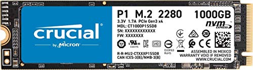 Crucial P1 1TB NVMe PCIe Internal SSD