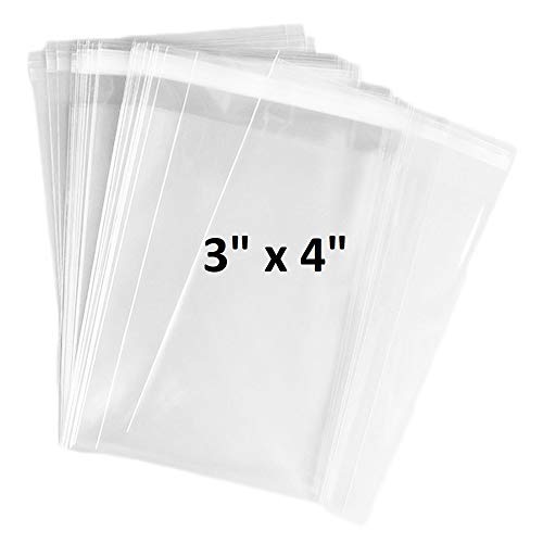 Crystal Clear Resealable Cellophane/SelfSeal Bags