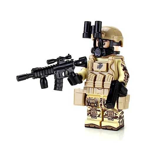 Custom Marine Corps Minifigure by Battle Brick