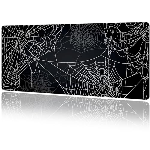 Cute Spider Webs Mouse Pad: Large, Non-Slip & Waterproof