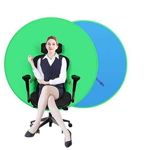 CycloneTown Collapsible Green Screen Background for Chair