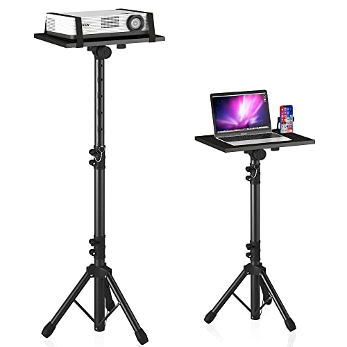 DECOSIS Laptop Tripod Stand with Phone Holder