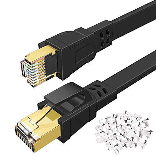 DEEGO Cat 8 Ethernet Cable 75 ft - High-Speed Gigabit Internet Cable