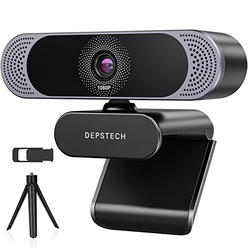 DEPSTECH 1080P HD Webcam with Microphone