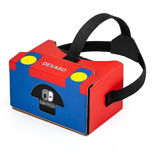 DEVASO Cardboard VR Headset for Nintendo Switch