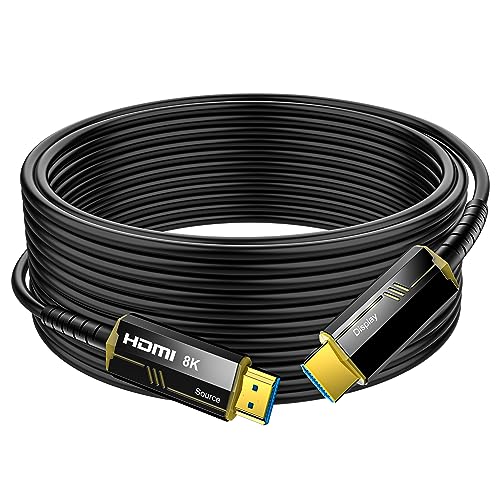 DGHUMEN 8K Fiber Optic HDMI Cable 100ft