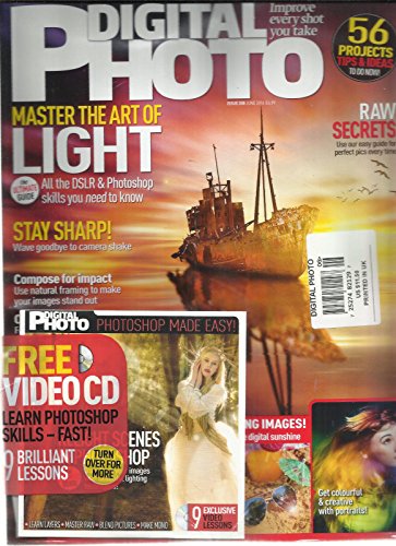 DIGITAL PHOTO MAGAZINE, JUNE, 2016 ISSUE # 208 (MASTER THE ART OF LIGHT)