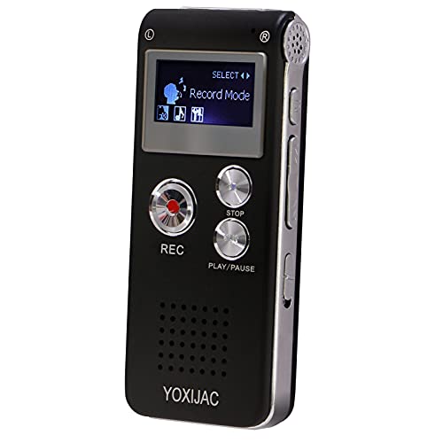 Digital Voice Recorder for Meeting Lecture - YOXIJAC 8GB