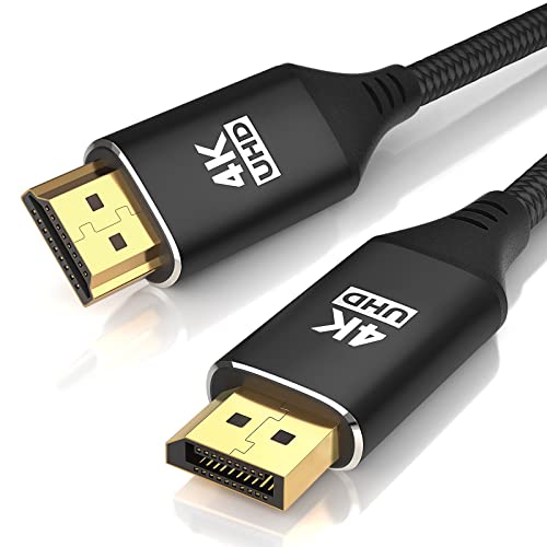DisplayPort to HDMI 4K Cable
