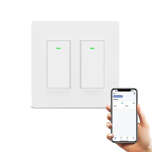 Double Smart WiFi Light Switches