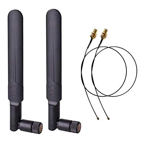 Dual Band WiFi Antenna and Cable for Wireless Routers