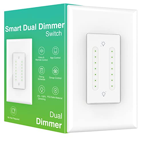 Dual Dimmer Switch for Smart Home