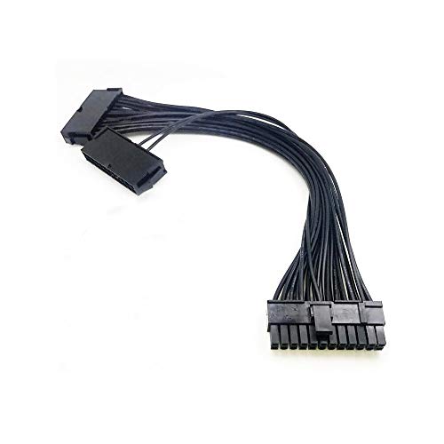 Dual PSU Adapter Power Supply Cable Splitter