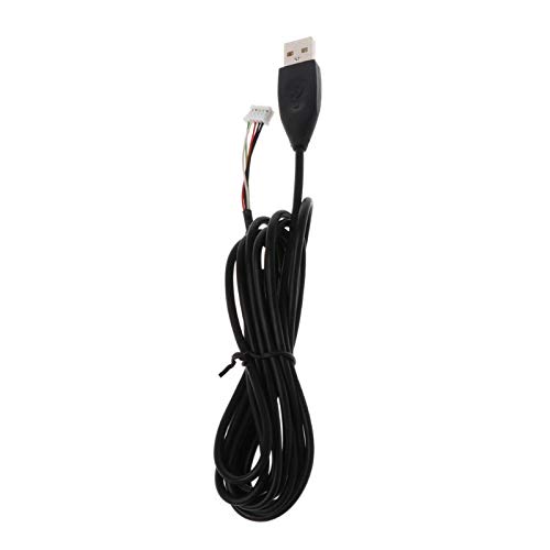 Durable USB Soft Mouse Cable Replacement Wire for Logitech G302 G303 Mouse