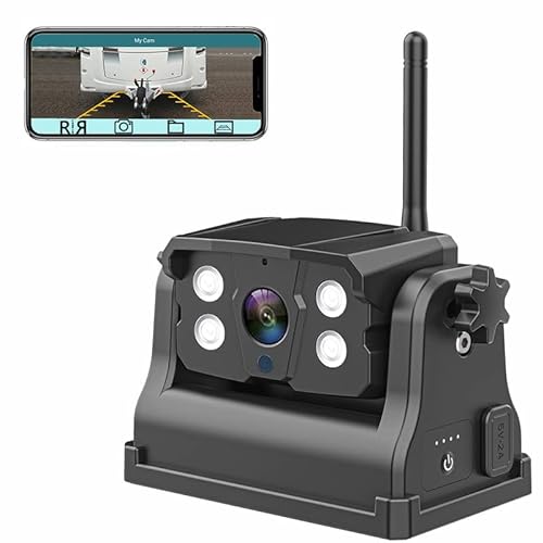 Easy Hitching Magnetic WiFi Backup Camera