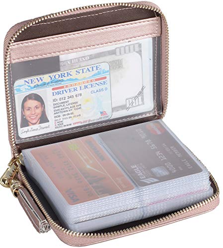 Easyoulife RFID Blocking Womens Card Holder Wallet