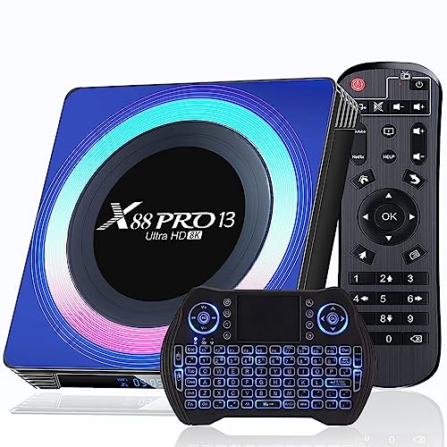 Android TV Box 12.0,MAX Android Box 4GB RAM 32GB ROM with Allwinner H618  Quadcore Smart TV Box, 2.4GHz/5GHz Dual WiFi 3D 6K Streaming Media Player