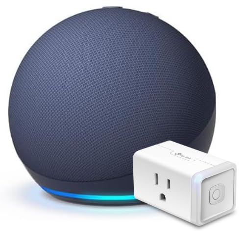 Echo Dot (5th Gen) & Kasa Smart Plug Mini Bundle