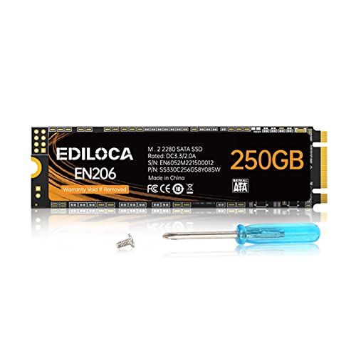 Ediloca M.2 SATA SSD 250GB