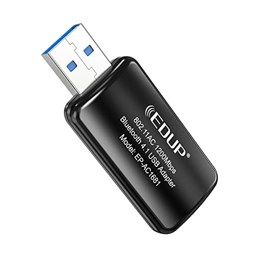 EDUP USB WiFi Bluetooth Adapter