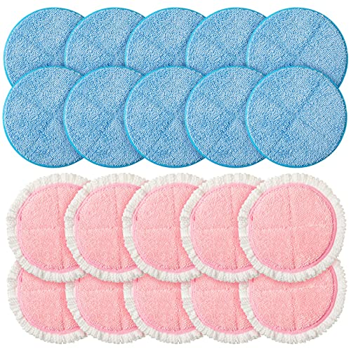 Electric Mop Pads - 20 Pack Replacement Pads for Floor Cleaning