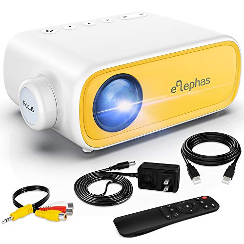 ELEPHAS Portable Mini Projector for iPhone