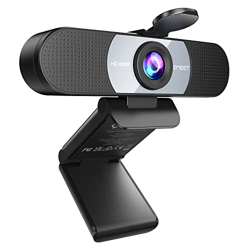 EMEET 1080P HD Webcam C960 - High-Quality USB Webcam for Video Calls and Streaming