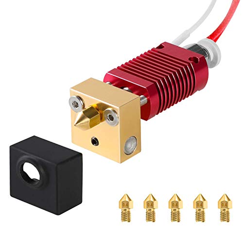 Creality Ender 3 V2 Neo Hotend Kit,Extruder Hot End 0.4mm Nozzle with  Bowden PTFE Tubing and Silicone Sock Upgrades for Ender 3 Neo, Ender 3 V2