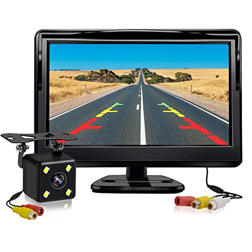 Enhance Your Driving Confidence with Kairiyard Backup Camera and 5in Monitor!
