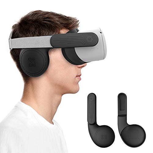 Enhance Your Meta Quest 2 VR Headset with AMVR Silicone Ear Muffs
