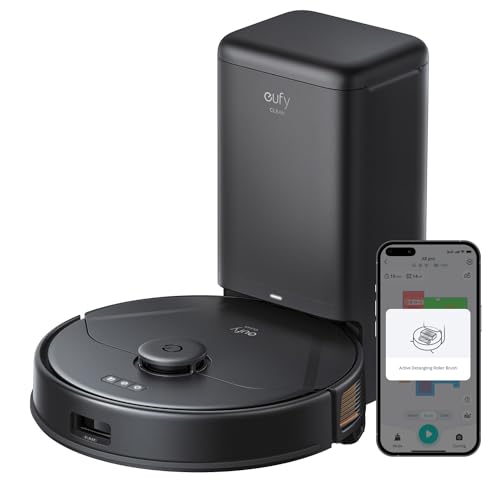 eufy Clean X8 Pro Self-Empty Robot Vacuum with Laser Navigation