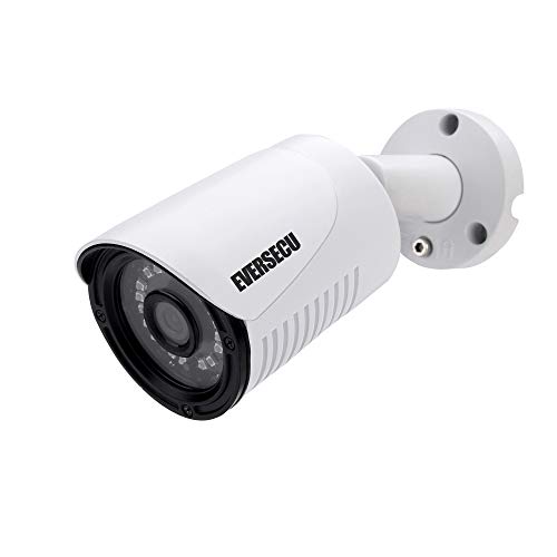 Eversecu Outdoor Security Camera with POE and Night Vision
