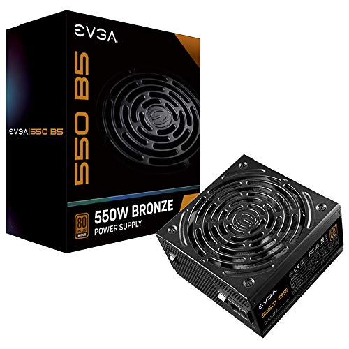 EVGA 550 B5 Power Supply - Efficient, Modular, and Reliable