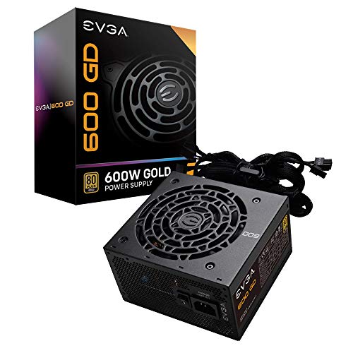 EVGA 600 GD 80+ GOLD 600W Power Supply