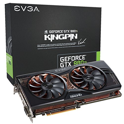 EVGA GeForce GTX 980 Ti 6GB K|NGP|N w/ACX 2.0+ (72%+ ASIC), Whisper Silent w/ Multi-Color LED Cooler, Customized Overclocking Graphics Card 06G-P4-5998-KR
