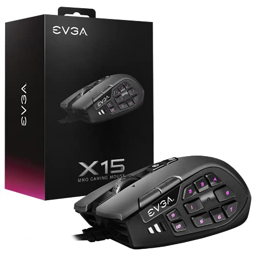 EVGA X15 MMO Gaming Mouse: Performance and Customization