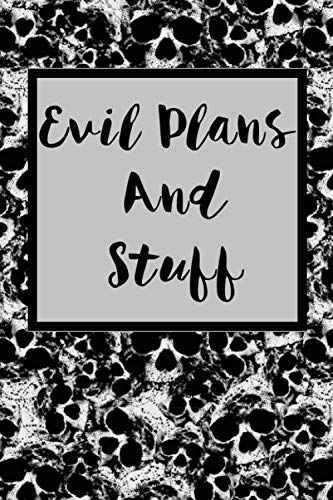 Evil Plans And Stuff: Sarcastic Notepads for Computer Science Enthusiasts