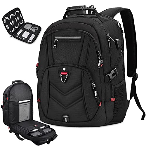 Extra Large Laptop Backpack with Cable Organizers