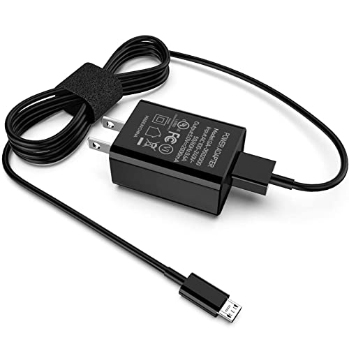 Fast Charger with 6.6FT USB-C and Micro-USB 2IN1 Cable