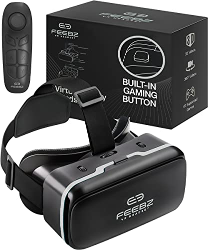 Feebz VR Headset - Virtual Reality Goggles Set