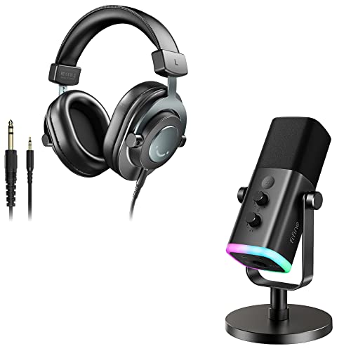 FIFINE XLR/USB Microphone and Headphones