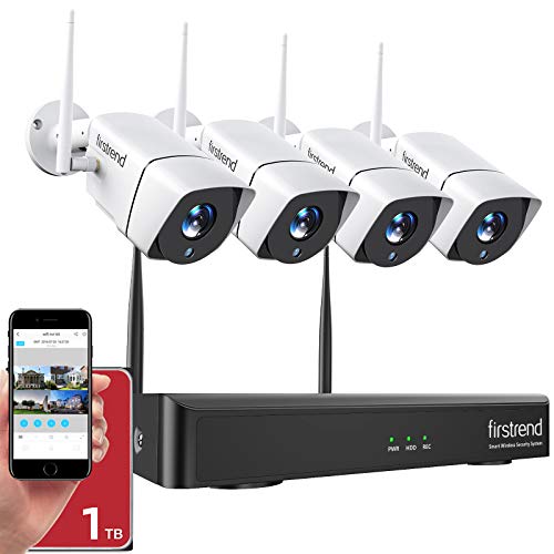 Firstrend 1080P Wireless Security Camera System