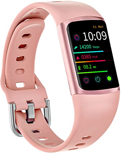 FITVII Fitness Tracker with Heart Rate and Blood Pressure Monitor