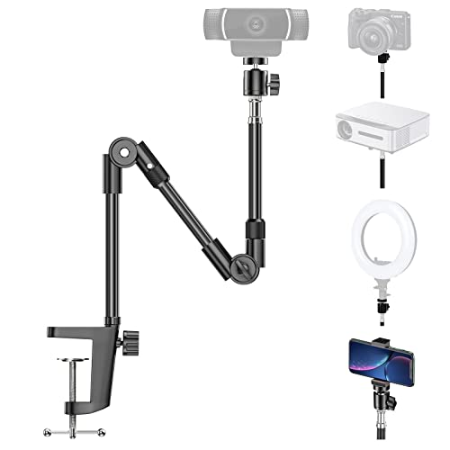 Flexible Gooseneck Camera Mount with Phone Holder